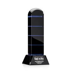 Garrison Tower Towers Crystal Award - Crystal Awards