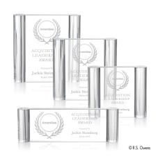Opus Clear Rectangle Crystal Award - Crystal Awards