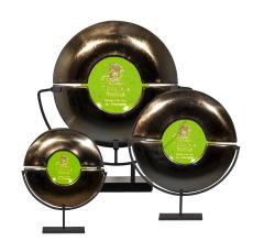 Unity Green Circle Glass Award - Awards and Trophies