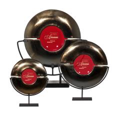 Unity Red Circle Glass Award - Awards and Trophies