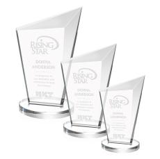 Wiltshire Clear Peaks Crystal Award - Awards and Trophies