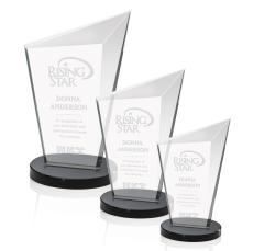 Wiltshire Black Peaks Crystal Award - Awards and Trophies