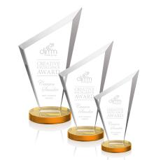 Condor Amber Peaks Crystal Award - Awards and Trophies