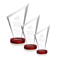 Condor Red Peaks Crystal Award - Awards and Trophies