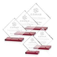 Wellington Red  Diamond Crystal Award - Awards and Trophies