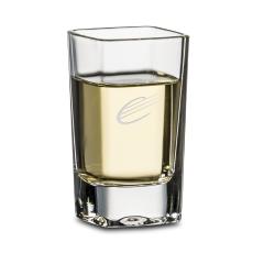 Palermo Square Shot - Deep Etch - Shot Glasses
