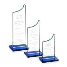 Eden Blue Peaks Crystal Award - Awards and Trophies
