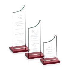 Eden Red Peaks Crystal Award - Awards and Trophies