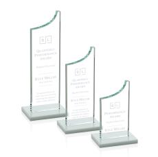 Eden White Peaks Crystal Award - Awards and Trophies