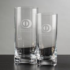 Franca Hiball/Cooler - Deep Etch - Hiball Glasses