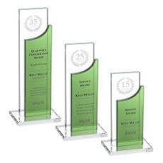 Maranella Green Peaks Crystal Award - Awards and Trophies