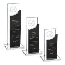 Maranella Black  Peaks Crystal Award - Awards and Trophies
