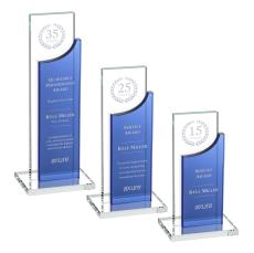 Maranella Blue  Peaks Crystal Award - Awards and Trophies