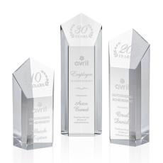Jolanda Clear Towers Crystal Award - Awards and Trophies