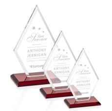 Tuscany Red Diamond Crystal Award - Diamond Awards