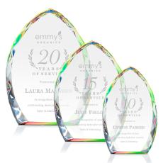Wilton Prismatic Peaks Crystal Award - Awards and Trophies