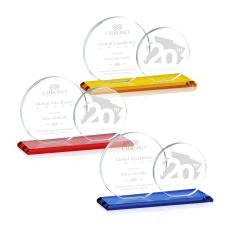 Double Victoria Circle Award - Crystal Awards