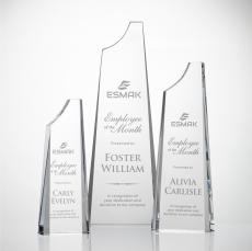 Middleton Clear Towers Crystal Award - Awards and Trophies