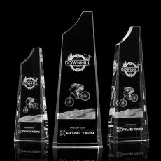 Middleton 3D Peaks Crystal Award - Awards and Trophies