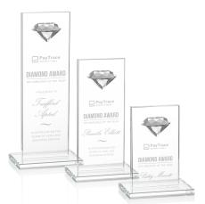 Bayview Gemstone Diamond  Towers Crystal Award - Diamond Awards