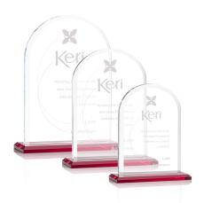 Bridgeport Red Peaks Crystal Award - Awards and Trophies
