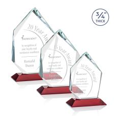 Deerhurst Ice Peak Red Peaks Crystal Award - Awards and Trophies
