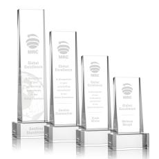 Milnerton Clear on Base Towers Crystal Award - Crystal Awards
