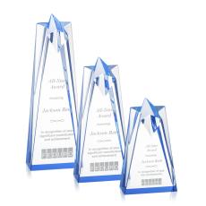 Rosina Blue Star Acrylic Award - Awards and Trophies