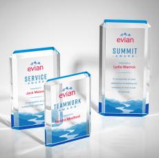 Paragon Full Color Rectangle Acrylic Award - Full Color Imprint