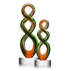 Highlander Clear Unique Glass Award - Crystal Awards