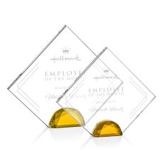 Deerfield Amber  Diamond Crystal Award - Diamond Awards