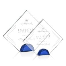 Deerfield Blue Diamond Crystal Award - Diamond Awards