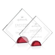 Deerfield Red  Diamond Crystal Award - Diamond Awards