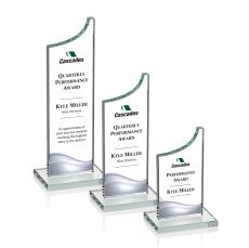 Eden Full Color Clear Peaks Crystal Award - Awards and Trophies