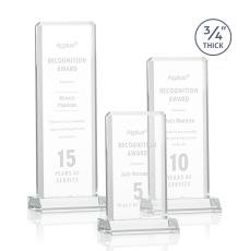 Southport Clear Rectangle Crystal Award - Awards and Trophies
