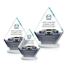 Canton Full Color White  Diamond Crystal Award - Awards and Trophies