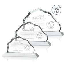 Petersen White  Crystal Award - Awards and Trophies