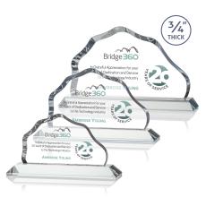 Petersen Full Color Clear Crystal Award - Awards and Trophies