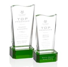 Violetta Green on Base Unique Crystal Award - Awards and Trophies