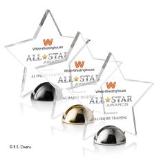 Nova Hemisphere Full Color Star Acrylic Award - Unique Awards