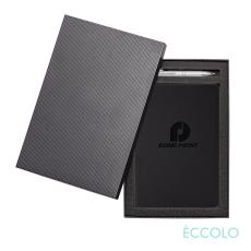 Eccolo New Wave Journal/Clicker Pen Gift Set - (M) - Promotional Products
