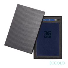 Eccolo Solo Journal/Clicker Pen Gift Set - (M) - Promotional Products