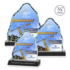Dunwich Full Color Black Crystal Award - Awards and Trophies