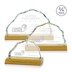 Highbridge Amber Crystal Award - Awards and Trophies