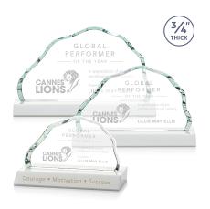 Highbridge White  Crystal Award - Awards and Trophies