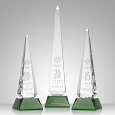 Helmsley Obelisk - Green - Awards and Trophies