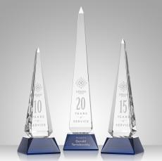 Helmsley Obelisk - Blue - Awards and Trophies
