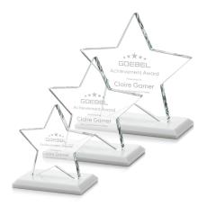 Sudbury White Star Crystal Award - Awards and Trophies