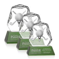 Slaithwaite Golf Green Crystal Award - Awards and Trophies