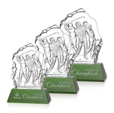 Fergus Golf Green Crystal Award - Awards and Trophies